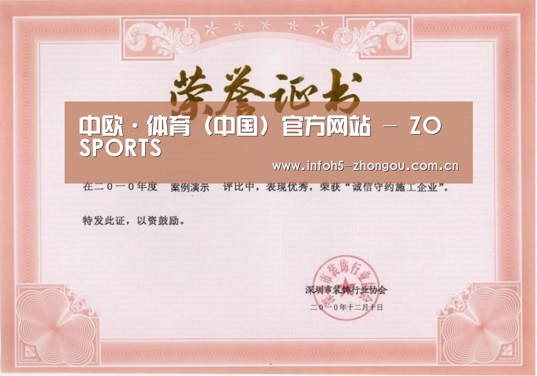 荣誉证书二